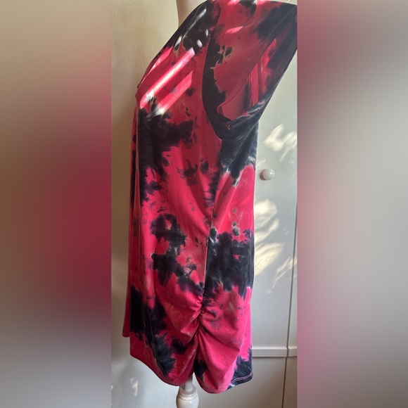 Rouge tiedied shirt pink/gray- 2XL - Picture 4 of 8